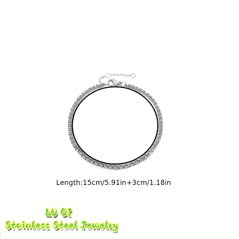 Women's Delicate Stainless Steel Circular Design Bracelet